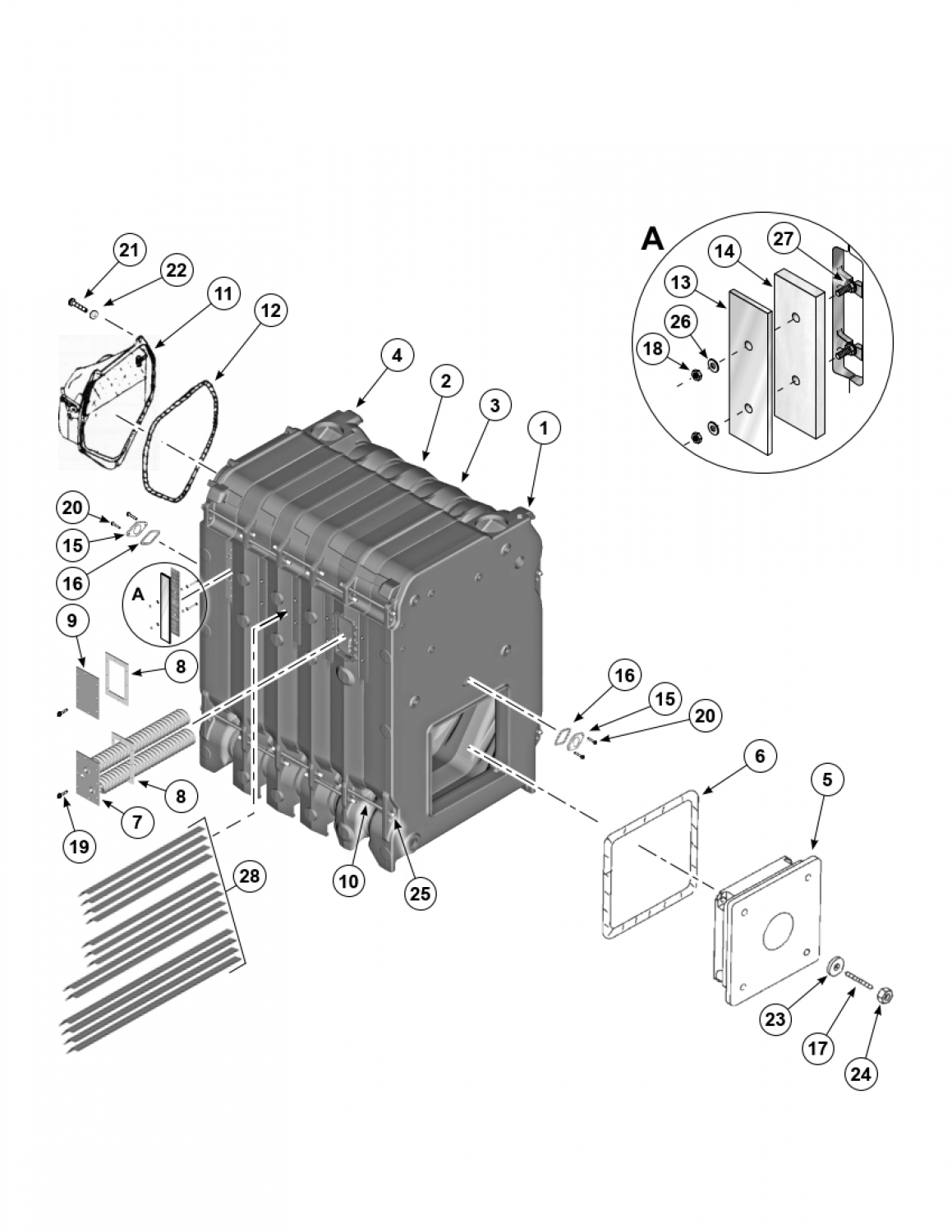 88 Boiler - 488 Replacement parts Drawing